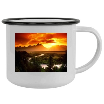 Mountains Camping Mug