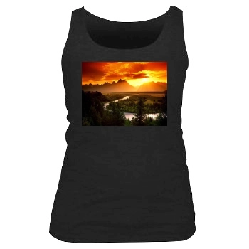 Mountains Women's Tank Top