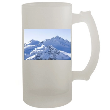 Mountains 16oz Frosted Beer Stein