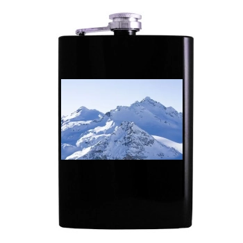 Mountains Hip Flask