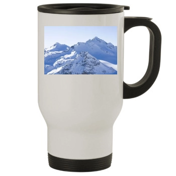 Mountains Stainless Steel Travel Mug