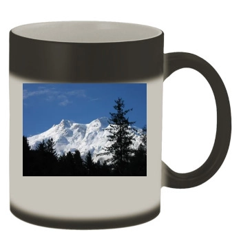 Mountains Color Changing Mug