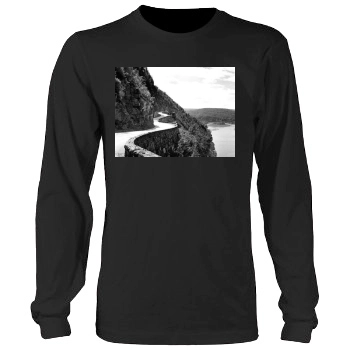 Mountains Men's Heavy Long Sleeve TShirt