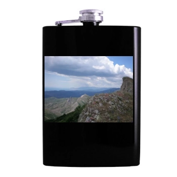 Mountains Hip Flask