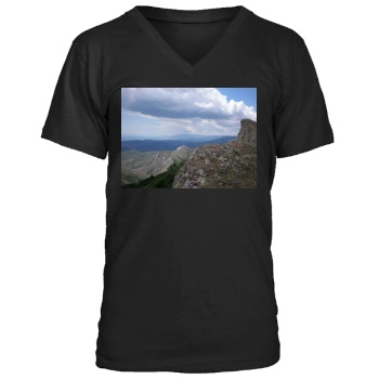 Mountains Men's V-Neck T-Shirt