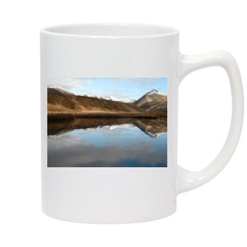 Mountains 14oz White Statesman Mug