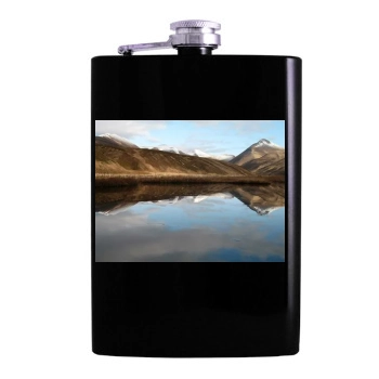 Mountains Hip Flask