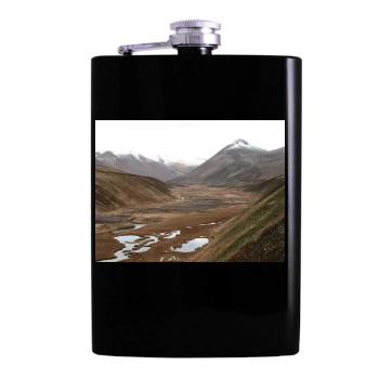 Mountains Hip Flask