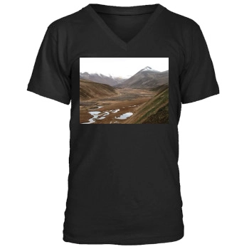 Mountains Men's V-Neck T-Shirt