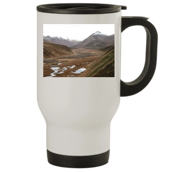 Mountains Stainless Steel Travel Mug