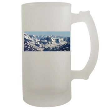 Mountains 16oz Frosted Beer Stein