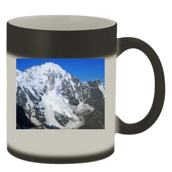 Mountains Color Changing Mug