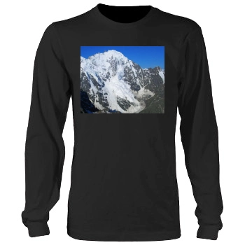 Mountains Men's Heavy Long Sleeve TShirt