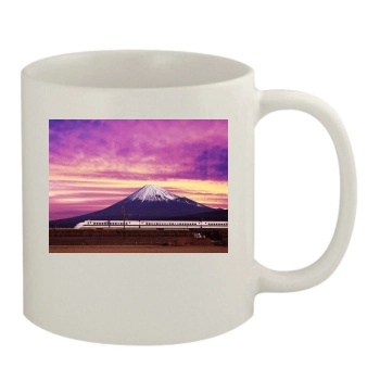 Mountains 11oz White Mug