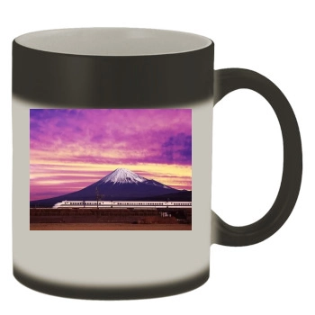 Mountains Color Changing Mug