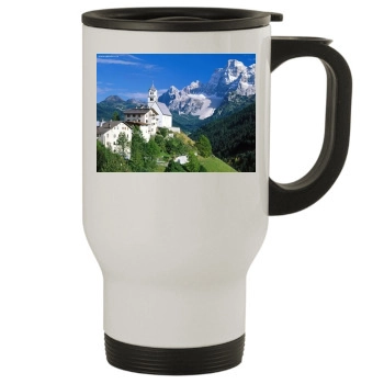 Mountains Stainless Steel Travel Mug