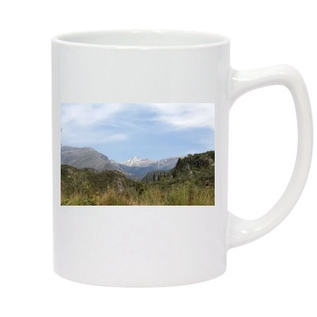 Mountains 14oz White Statesman Mug