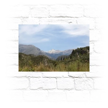 Mountains Metal Wall Art