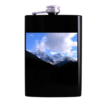 Mountains Hip Flask