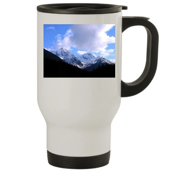 Mountains Stainless Steel Travel Mug