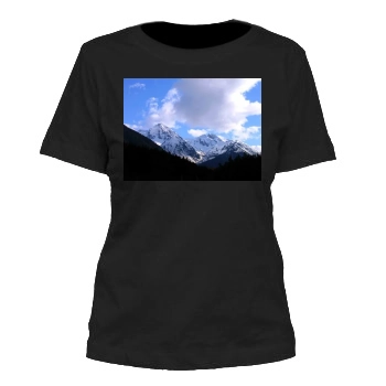 Mountains Women's Cut T-Shirt