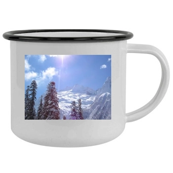 Mountains Camping Mug