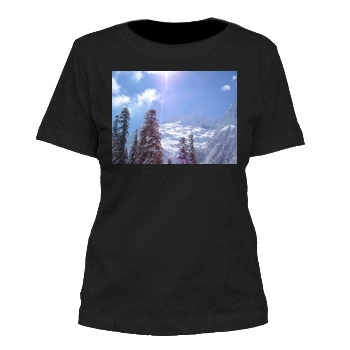 Mountains Women's Cut T-Shirt