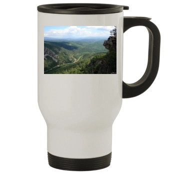 Mountains Stainless Steel Travel Mug