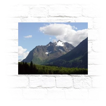 Mountains Metal Wall Art