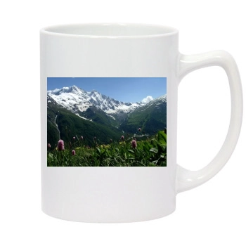 Mountains 14oz White Statesman Mug