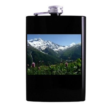 Mountains Hip Flask