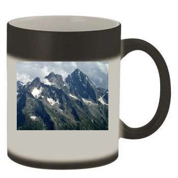 Mountains Color Changing Mug