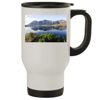 Mountains Stainless Steel Travel Mug