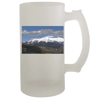 Mountains 16oz Frosted Beer Stein