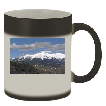 Mountains Color Changing Mug