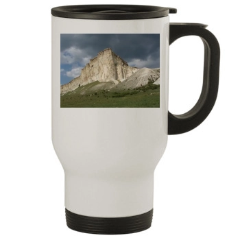 Mountains Stainless Steel Travel Mug