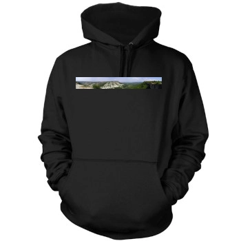 Mountains Mens Pullover Hoodie Sweatshirt