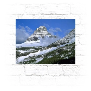 Mountains Metal Wall Art