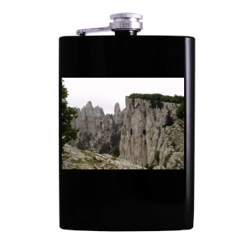 Mountains Hip Flask