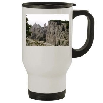 Mountains Stainless Steel Travel Mug