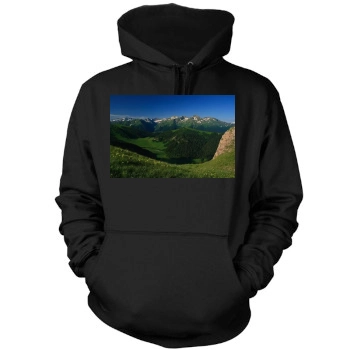 Mountains Mens Pullover Hoodie Sweatshirt