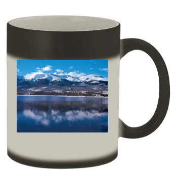 Mountains Color Changing Mug