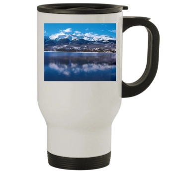 Mountains Stainless Steel Travel Mug