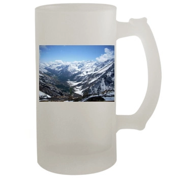 Mountains 16oz Frosted Beer Stein