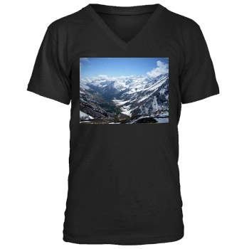 Mountains Men's V-Neck T-Shirt