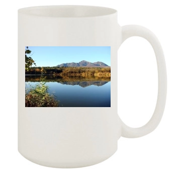 Mountains 15oz White Mug