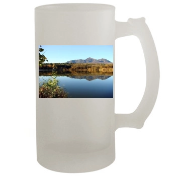 Mountains 16oz Frosted Beer Stein