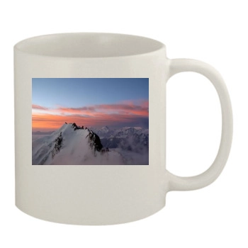 Mountains 11oz White Mug