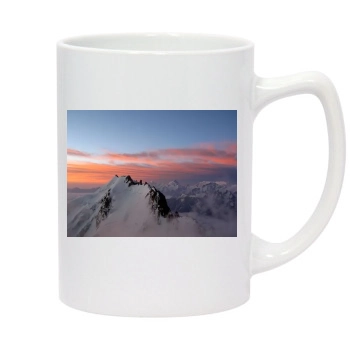 Mountains 14oz White Statesman Mug