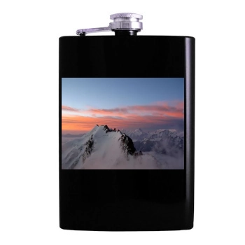 Mountains Hip Flask